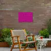 Vloeiend - Olie - Roze - Verf Tuinposter op houten frame 2 cm dik klein 845 -sfeer3