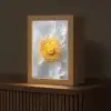 Wit - Bloem - Elegant Light Box met kabel (Tafellamp) klein -z3d_website