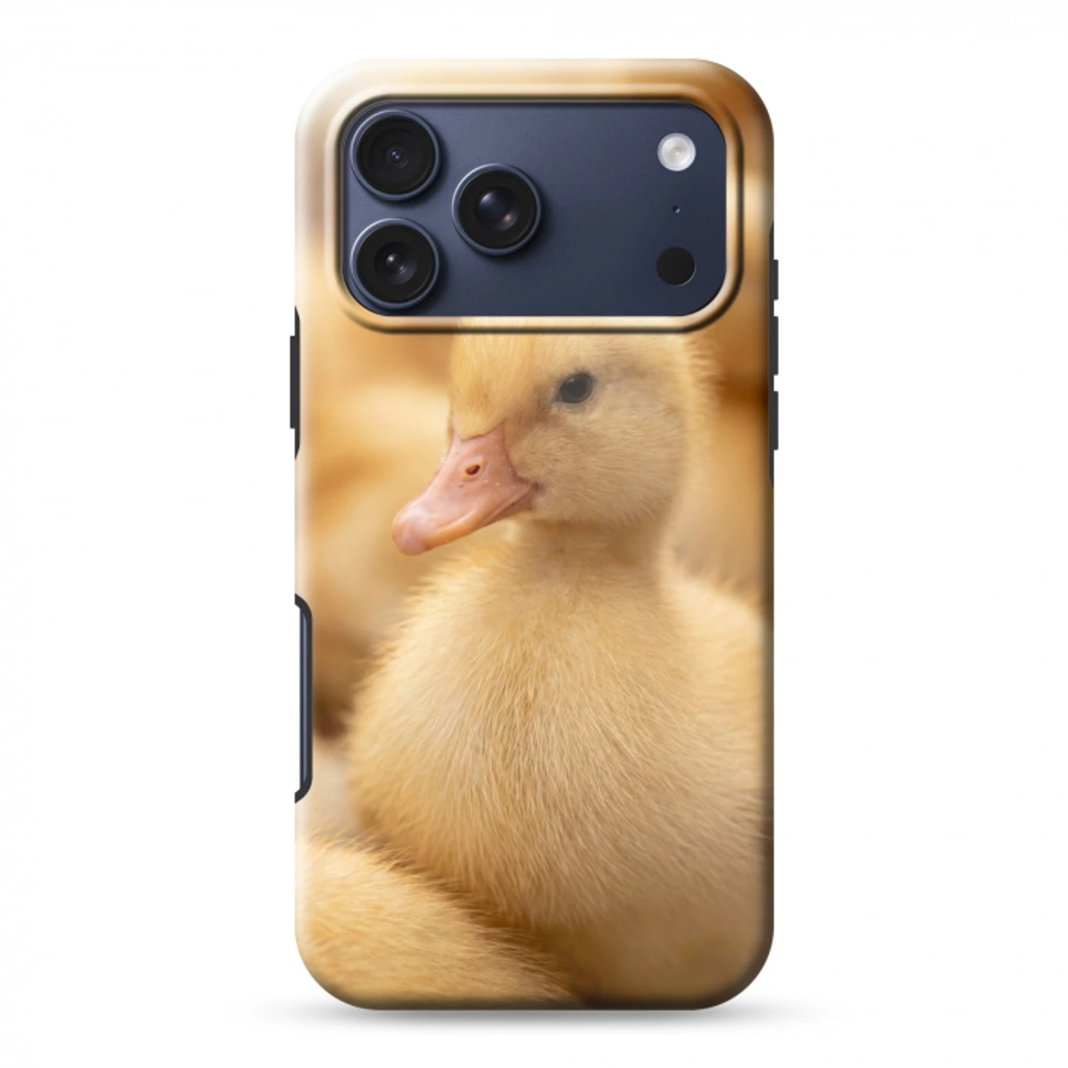 Pijltje - Eend - Natuur - Geel Toughcase MagSafe Apple iPhone 17 Pro Max klein -3d