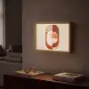 Illustratie - Abstract - Vormen - Rood Light Box met batterij (Wandlamp) middel -sfeer1