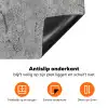 Beton - Muur - Industrieel - Patronen Inductie beschermer vinyl 3mm klein 276 -zzzzzzz-td-onderkant