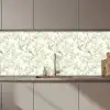 Klassiek - Vogels - Groen keuken achterwand 2 middel 871 zz_3dshopping