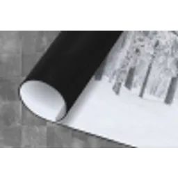 Bos - Sneeuw - Pad - Winter - Stilte Keukenloper - keukenmat middel -closeup