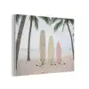 Surfboard - Palmbomen - Kleurrijk PET vilt klein -3d