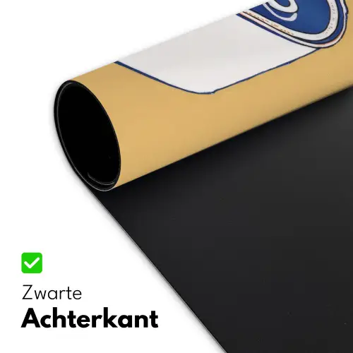 Blikje - Minimalistisch - Blauw - Illustratie Muismat XXL klein -sfeer2