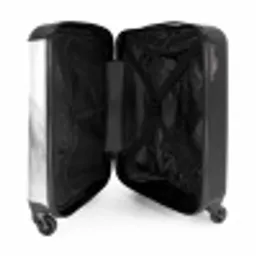 Sympathiek span NBS - Handbagage koffer - Kinderen Unisex middel -binnenkant