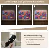 Kleurrijk paradijs - Levendig - Islamitisch Light Box met batterij (Wandlamp) middel -USP_dimbaarNL