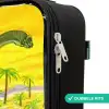 Dino's bij het water Kinderkoffer - Zwart klein -rits_NL