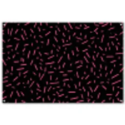 Gaming - Streepjes - Roze - Abstract tuinposter los doek groot -3d