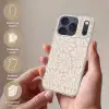 Bloemen - Print - Beige - Bruin - Minimalistisch Telefoonhoesje iPhone 17 Pro klein -sfeer3_DE