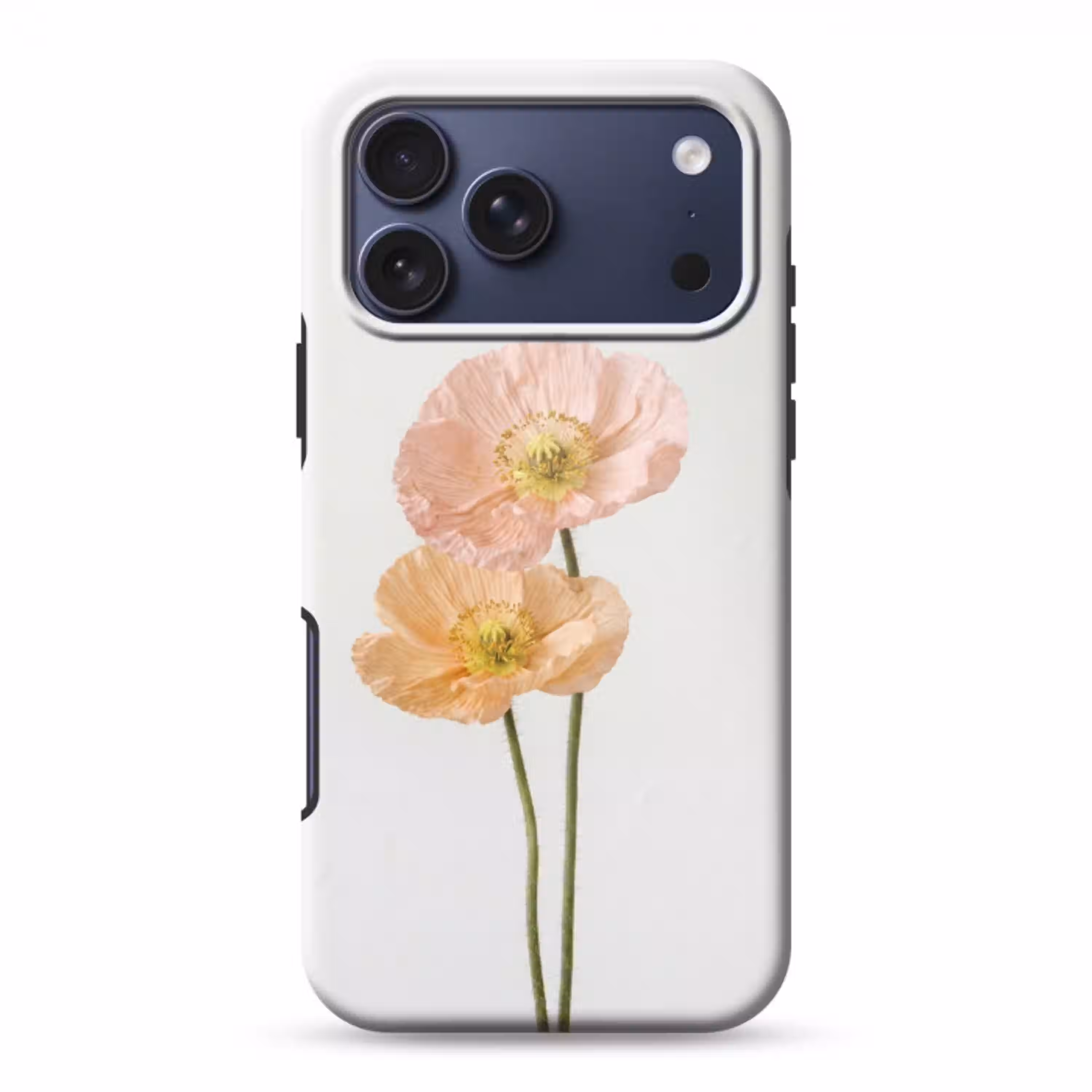 Papavers - Botanisch - Roze Toughcase MagSafe Apple iPhone 17 Pro Max klein -3d