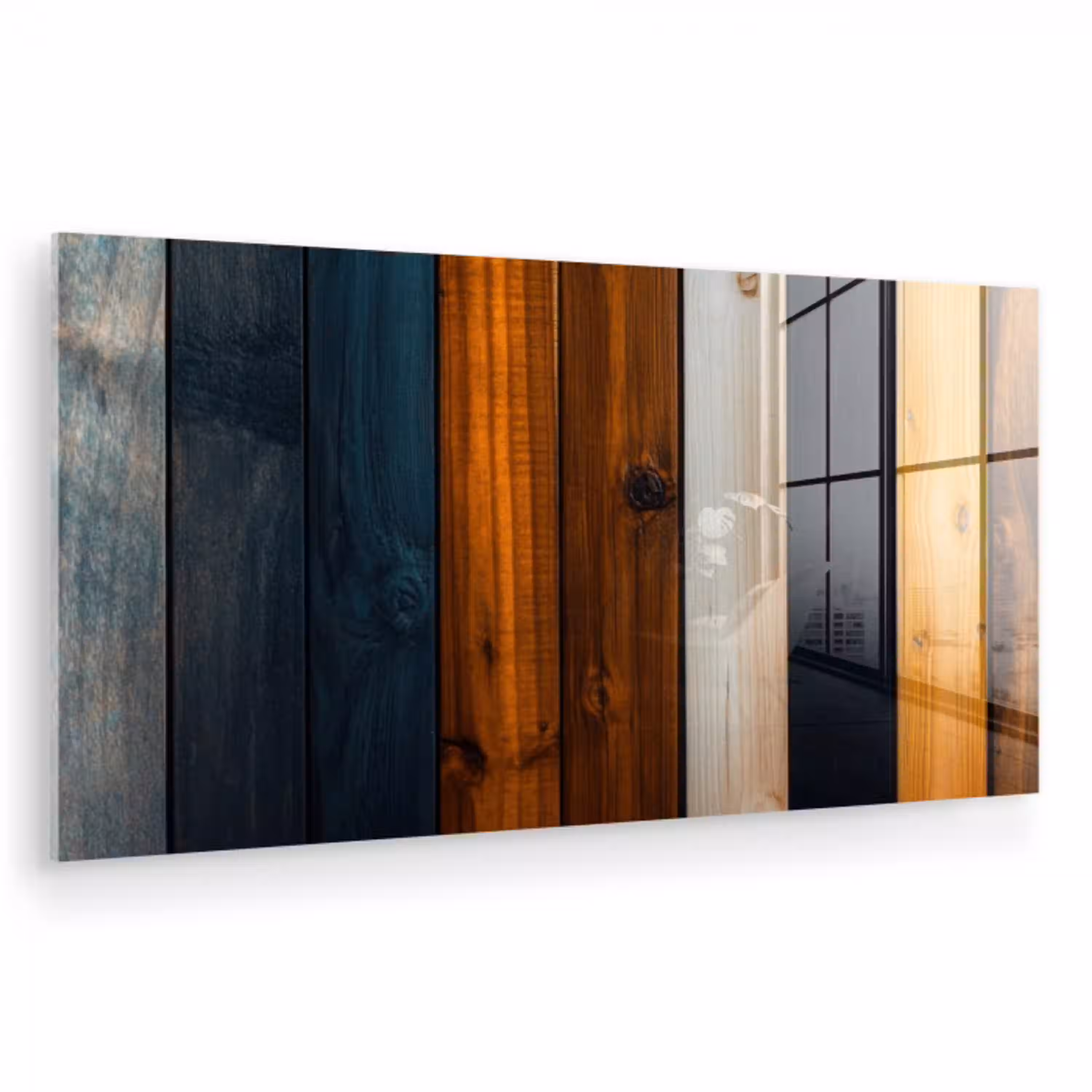 Hout - Planken - Donker - Warm plexiglas 5mm klein -zzzproduct_nieuw