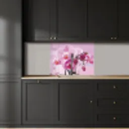Bloemen - Orchidee - Roze keuken achterwand 2 middel -sfeer1