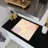 Golvende vormen - Abstract - pastel Inductie beschemer met haakjes middel -sfeer1