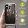 Siergras - Pluimen - Verlichting - Zwart Hoesje iPhone 16 Pro Max met koord klein -sfeer2_NL