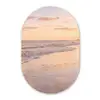 Strand - Branding - Wolken Wandcirkel Ovaal Forex klein -3d