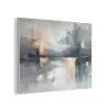 Kunst - Grijs - Goud - Abstract PET vilt klein -3d