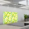 Citroen - Geel - Limoen - Groen keuken achterwand spatscherm klein 900 -3d_schuin