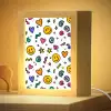Smileys - Pictogrammen - Kleurrijk Light Box met kabel klein -zzzz_3d_website