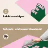 Groen - Teskt - This is art - Roze Inductie beschemer met haakjes klein -ky-schoon-de