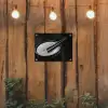 Trommel - Close-up - Drumstokken - Zwart tuinposter los doek klein -sfeer1