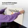 Cupcake - Zoet - Kers Inductie beschemer met haakjes klein -ky-ophangen-nl