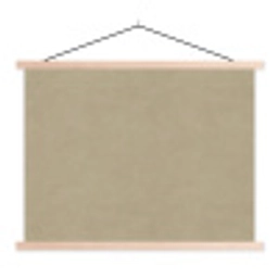 Zandkleur - Korrelige structuur - Beton textielposter latten blank klein 122 -3d