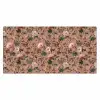 Bloemen - Klassiek - Roze Muismat XXL klein 681 -3d_leeg
