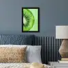Kiwi - Groen - Fris fotolijst zwart zonder passe partout klein -sfeer3