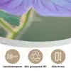 Bloem - Close up - Paars Akoestische PET Vilt - Rond klein -closeup_NL