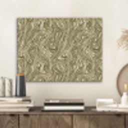 Abstract - Marmer - Groen PET vilt klein 837 -sfeer1
