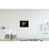 Groot - Bloemen - Vaas - Boeket textielposter latten blank klein -kinderkamer