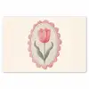 Tulp - Lijst - Ovaal - Illustratie Placemat vinyl groot -zzsfeer1_Kitchenyeah-website