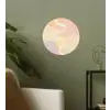 Golvende vormen - Abstract - pastel Wandcirkel behangsticker klein -sfeer2