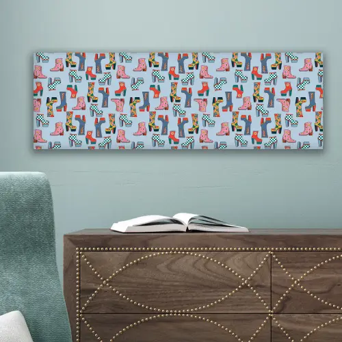 Laarzen - Patroon - Disco canvas 2cm klein 828 -sfeer4