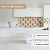 Retro - Bloemen - Design keuken achterwand 2 middel 871 -sfeer4_NL