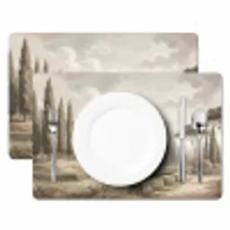 Vallei - Tuin - Natuur - Groen Placemat vinyl groot -zzsfeer2_Kitchenyeah-website