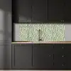 Zebra - Motief - Groen keuken achterwand 2 middel 871 -sfeer1