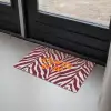 New era - Bordeaux - Zebraprint Deurmat klein -sfeer2