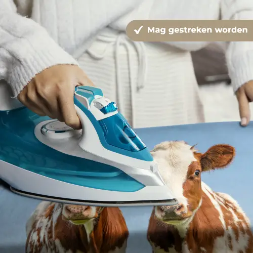 Koeien - Lucht - Dieren - Boerderij - Portret Wandkleed katoen klein -sfeer9