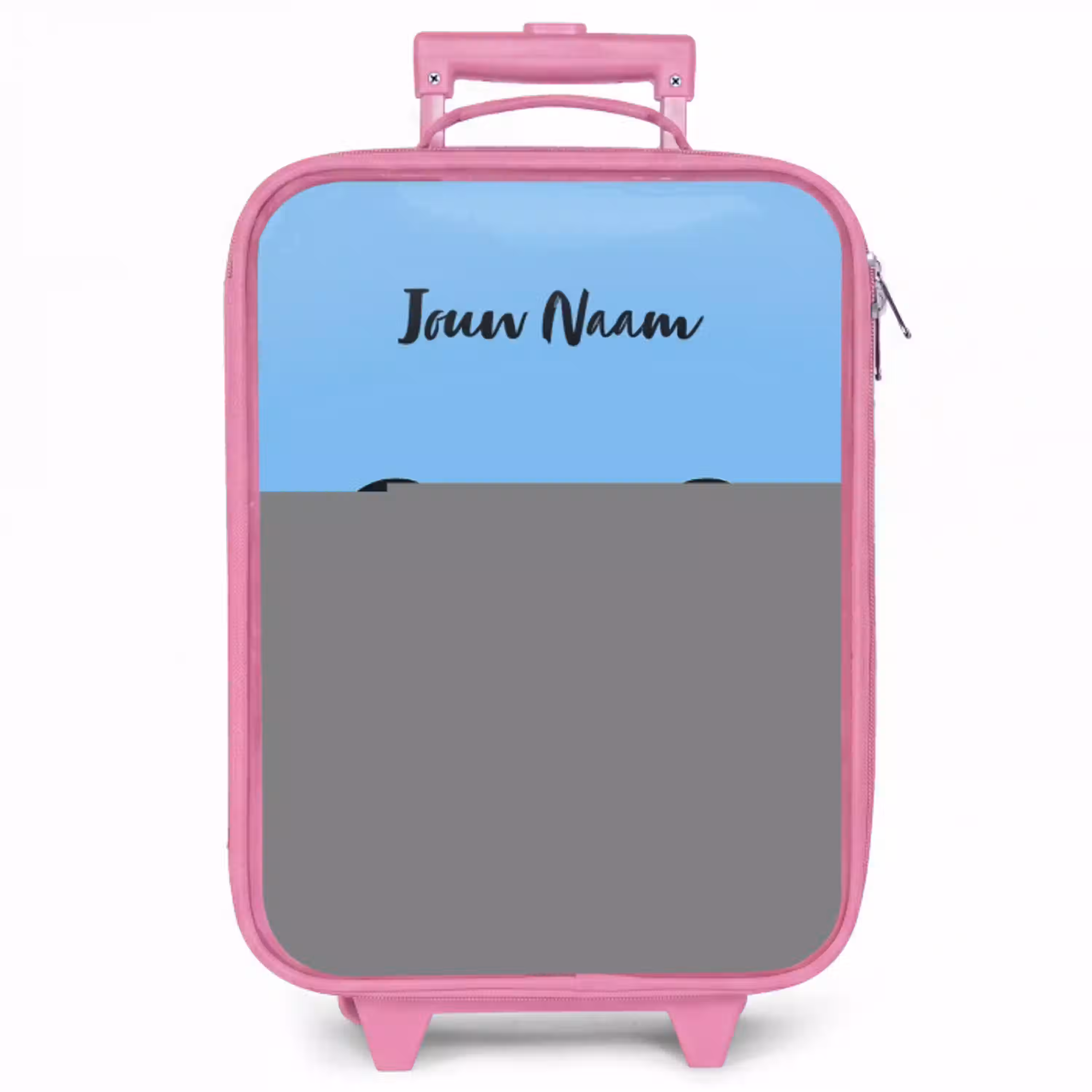 Kawai - Vogel - Blauw Kinderkoffer - Roze klein -zzz_website3d