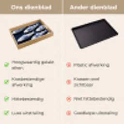 Vissen - Delfts - Blauw - Keramiek Dienblad Rechthoek middel -USP_VergelijkingNL