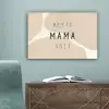 Quotes - Beste mama ooit - Mama - Spreuken canvas 2cm klein -sfeer4