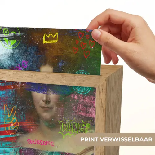 Johanna Henriette Engelen - Dubois Drahonet - Graffiti Light Box met kabel (Wandlamp) klein -USP_websiteprintNL