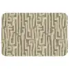 Abstract - Geometrisch - Groen Badmat klein 997 -3d