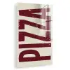 Pizza - Vintage - Decoratie - Japandi plexiglas 5mm klein -zzzproduct_nieuw