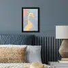 Eend - Zonnebril - Water fotolijst zwart zonder passe partout klein -sfeer3