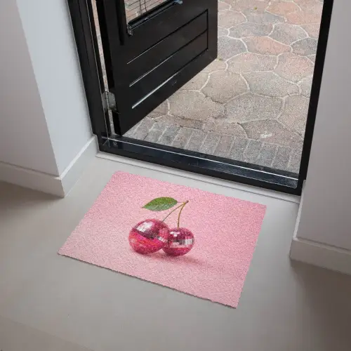 Disco - Kersen - Roze Deurmat klein -sfeer5