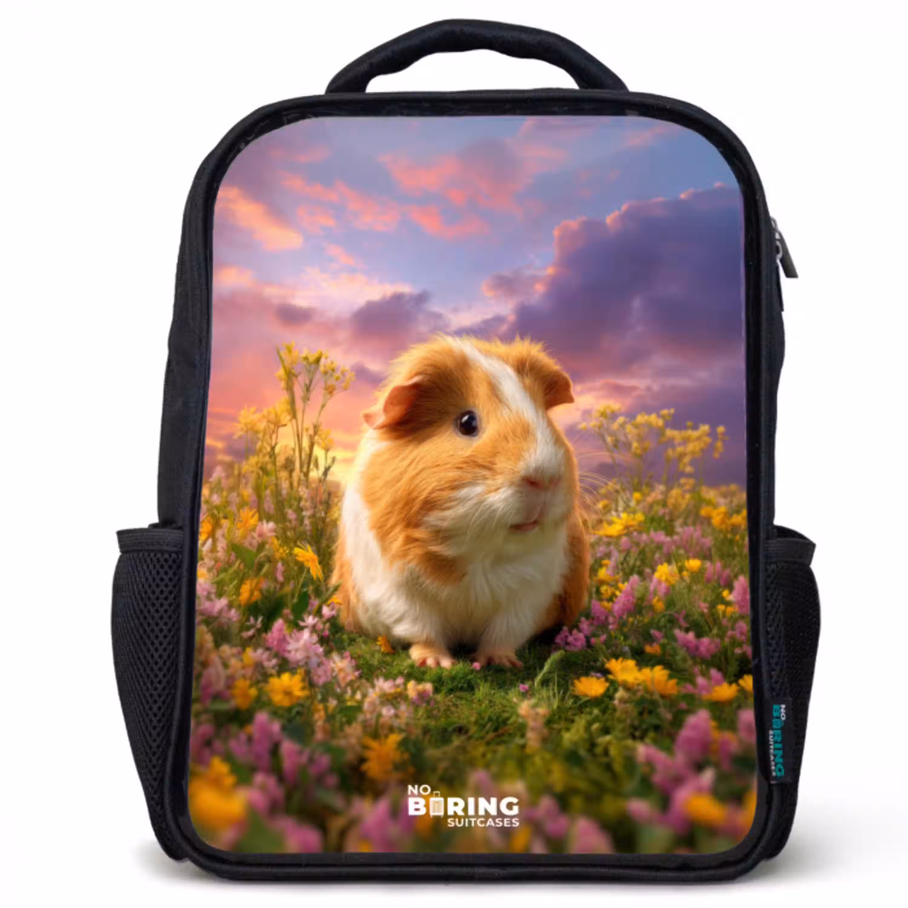 Cavia - Natuur - Dier Rugzak - Zwart middel -3d