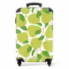Pastel fruit - Peren NBS - Handbagage koffer - Kinderen Unisex middel -productfoto_recht